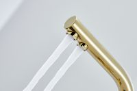 Товар: Смеситель для кухни Paulmark Essen Es213011-G Золото - фото 10 Смеситель для кухни Paulmark Essen Es213011-G Золото — фото 10, Смесители