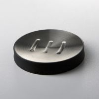 Мыльница WasserKRAFT Wern K-7529 Черная матовая — фото 2, Мыльницы