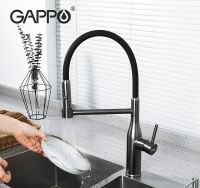 Товар: Смеситель для кухни Gappo G4398-51 Графит Черный - фото 3 Смеситель для кухни Gappo G4398-51 Графит Черный — фото 3, Смесители для кухни