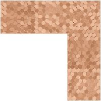 Товар: Зеркало Evoform Definite 76х56 BY 3050 в багетной раме - Соты медь 70 мм - фото 3 Зеркало Evoform Definite 76х56 BY 3050 в багетной раме - Соты медь 70 мм — фото 3, Мебель для ванной