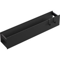 Металлическая полка Boheme Space 10966-B Черная — фото 1, Полки для ванной и душа