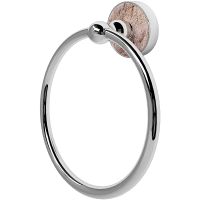 Кольцо для полотенец WasserKRAFT Nau K-7760 Хром — фото 1, Полотенцедержатели