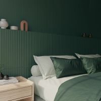 Керамическая плитка DNA Tiles Plinto Green Gloss 78803274 настенная 10,7х54,2 см — фото 2, Керамическая плитка