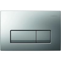 Клавиша смыва Geberit Delta 50 115.119.46.1 Матовый хром — фото 1, Кнопки смыва