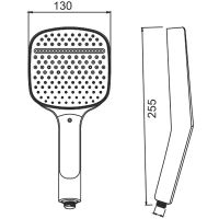 Ручной душ Splenka S450.54 Хром — фото 3, Душевое оборудование. Душевая программа