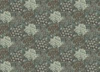 Обои Grandeco Ciara A 63002 Винил на флизелине (0,53*10,05) Зеленый/Бронзовый/Черный, Листья/Цветы — фото 2, Обои для стен