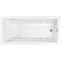 Акриловая ванна Whitecross Palace 180х80 0104.180080.100.RELAX.CR с гидромассажем — фото 1, Ванны