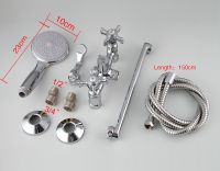 Смеситель для ванны Frap H25 F2225 универсальный Хром — фото 8, Смеситель для ванны