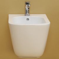 Товар: Биде Kerasan Tribeca 512530 подвесное Bianco matt - фото 1 Биде Kerasan Tribeca 512530 подвесное Bianco matt — фото 1, Биде