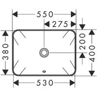 Товар: Раковина Hansgrohe Xuniva Q 55 60158450 Белая - фото 6 Раковина Hansgrohe Xuniva Q 55 60158450 Белая — фото 6, Раковины