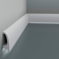 Плинтус Европласт 6.53.701 2000x90x31 мм — фото 3, Плинтуса напольные