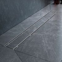 Душевой лоток AM.PM PrimeFlow 70 W02SC-U11-070-04SB с решеткой Хром матовый / под плитку Tile — фото 10, Душевые лотки