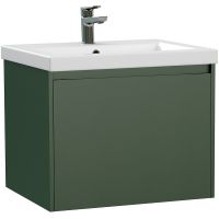 Тумба под раковину Cersanit Grande 60 64302 подвесная Зеленая — фото 1, Тумбы под раковину