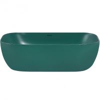 Раковина-чаша Abber Rechteck 46 AC2200MBG Темно-зеленая матовая — фото 3, Раковины накладные