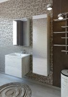 Товар: Зеркальный шкаф Sanflor Чикаго 60 С08222 с подсветкой Дуб крафт белый - фото 3 Зеркальный шкаф Sanflor Чикаго 60 С08222 с подсветкой Дуб крафт белый — фото 3, Зеркальные шкафы в ванную