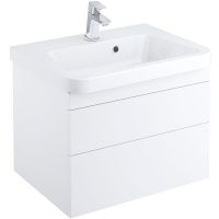 Тумба под раковину Ravak SD 10° II 55 X000001283 подвесная Белая — фото 1, Тумбы под раковину