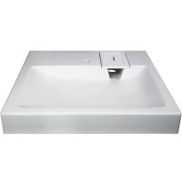 Раковина Marmo Bagno Дельта 60 MB-DL60-60 на стиральную машину Белая — фото 1, Раковины