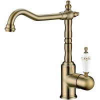 Смеситель для кухни Boheme Medici Ripresa 101-PR Бронза — фото 1, Смесители