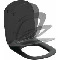 Комплект унитаза с инсталляцией Ideal Standard Tesi Aqua Blade T3868V3/123A6 с сиденьем Микролифт и Черной матовой клавишей смыва — фото 6, Комплекты унитаз + инсталляция
