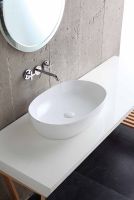 Раковина-чаша Azzurra Elegance Circle 60 ELLA060400C0BI/(ECI60 bi*0) Белая — фото 4, Раковины