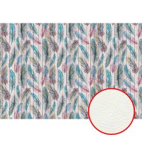 Товар: Фреска Ortograf Levity 33379 Фактура флок FLK Флизелин (4*2,7) Разноцветный, Перья - фото 1 Фреска Ortograf Levity 33379 Фактура флок FLK Флизелин (4*2,7) Разноцветный, Перья — фото 1, Фрески