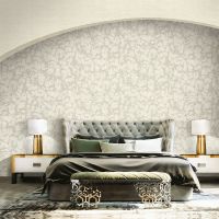 Обои Emiliana Parati Amuleto 83549 Винил на флизелине (1,06*10,05) Белый/Серебряный, Абстракция — фото 2, Обои для стен