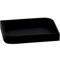 Мыльница WasserKRAFT Elba K-2729 Черная матовая — фото 1, Мыльницы