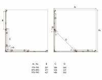 Товар: Душевой уголок Veconi Rovigo RV-47 100x100 RV47-100-01-C4 профиль Хром стекло прозрачное - фото 5 Душевой уголок Veconi Rovigo RV-47 100x100 RV47-100-01-C4 профиль Хром стекло прозрачное — фото 5, Душевые уголки