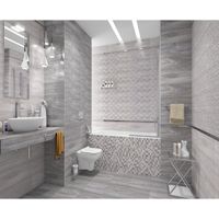 Керамическая плитка Laparet Envy серый настенная 17-01-06-1191 20х60 см — фото 2, Керамическая плитка