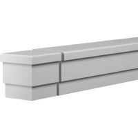 Торцевой элемент Европласт 4.34.131 108x112x108 мм — фото 1, Фасадный декор