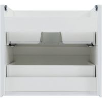 Тумба под раковину Aquanet Милан 70 подвесная Белый глянец арт-336368 — фото 9, Тумбы под раковину