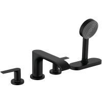 Смеситель на борт ванны Hansgrohe Vivenis 75444670 Черный матовый — фото 1, Смесители
