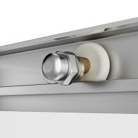 Душевой уголок AM.PM X-Joy 100х100 W94G-403-100100-MТ1К профиль Хром матовый стекло прозрачное — фото 6, Квадратные душевые уголки