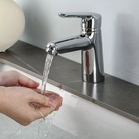 Смеситель для раковины Frap H17 F1017 Хром — фото 6, Смесители