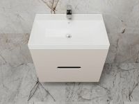 Тумба под раковину Style Line Матис 70 ЛС-00002309 подвесная Крем — фото 6, Мебель для ванной