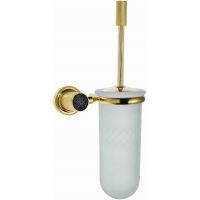 Ершик для унитаза Boheme Royal Cristal 10933-G-B Золото — фото 1, Ершики для унитаза