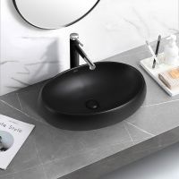 Товар: Раковина-чаша Abber Bequem 60 AC2102MB Черная матовая - фото 4 Раковина-чаша Abber Bequem 60 AC2102MB Черная матовая — фото 4, Раковины накладные