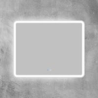 Зеркало BelBagno Marino 100 SPC-MAR-1000-800-LED-TCH-SND с подсветкой с голосовым управлением и подогревом — фото 1, Зеркала в ванную комнату