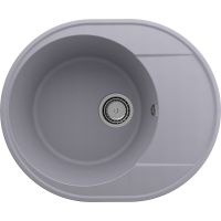 Кухонная мойка Ulgran Quartz Nora 750-05 Бетон — фото 1, Кухонные мойки