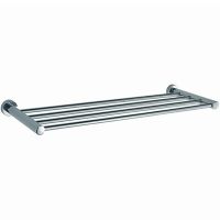 Полка для полотенец WasserKRAFT Donau K-9411 Хром — фото 1, Полки для полотенец