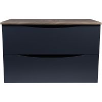 Товар: Тумба под раковину Bond Cube 80 подвесная Серая матовая Дуб арт-T09807 - фото 2 Тумба под раковину Bond Cube 80 подвесная Серая матовая Дуб арт-T09807 — фото 2, Тумбы под раковину