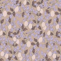 Обои LOYMINA Equator QTR3 012 Флизелин (1*10,05) Серый/Фиолетовый, Листья/Фрукты — фото 1, Обои для стен