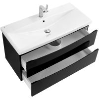 Тумба под раковину BelBagno Marino-Cer 90 подвесная Nero Lucido арт-MARINO-CER-900-2C-SO-NL-P — фото 5, Тумбы под раковину