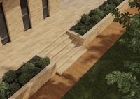 Товар: Клинкер Ceramika Paradyz Eremite Beige Struktura Mat 30х60 см - фото 9 Клинкер Ceramika Paradyz Eremite Beige Struktura Mat 30х60 см — фото 9, Ступени и клинкер