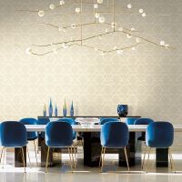 Обои Emiliana Parati Luce 72848 Винил на флизелине (1,06*10,05) Бежевый, Дамаск — фото 2, Обои для стен