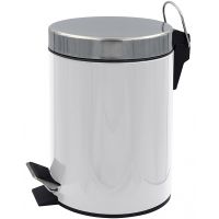 Ведро для мусора Ridder Timon 2008801 Белое — фото 1, Мусорные ведра