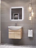 Зеркало Vigo Wing Classic 60 z.WIN.60.Classic с подсветкой с сенсорным выключателем — фото 3, Зеркала в ванную комнату