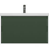 Тумба под раковину Cersanit Grande 80 64303 подвесная Зеленая — фото 2, Мебель для ванной