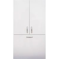 Подвесной шкаф DIWO Суздаль 60 СО-Су08060-01П1Я c бельевой корзиной Белый — фото 1, Мебель для ванной