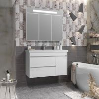 Товар: Тумба под раковину Opadiris Фреш 100 00-00007083 подвесная Белая - фото 8 Тумба под раковину Opadiris Фреш 100 00-00007083 подвесная Белая — фото 8, Мебель для ванной